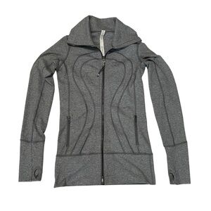 Lululemon Women’s  In Stride Jacket | Heathered Slate | Size 4